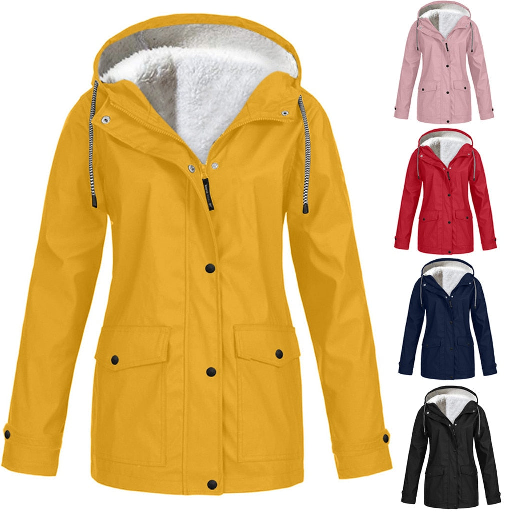 Regenjas Dames | Waterdicht | Winddicht | Zachte Voering-Boutique Moda