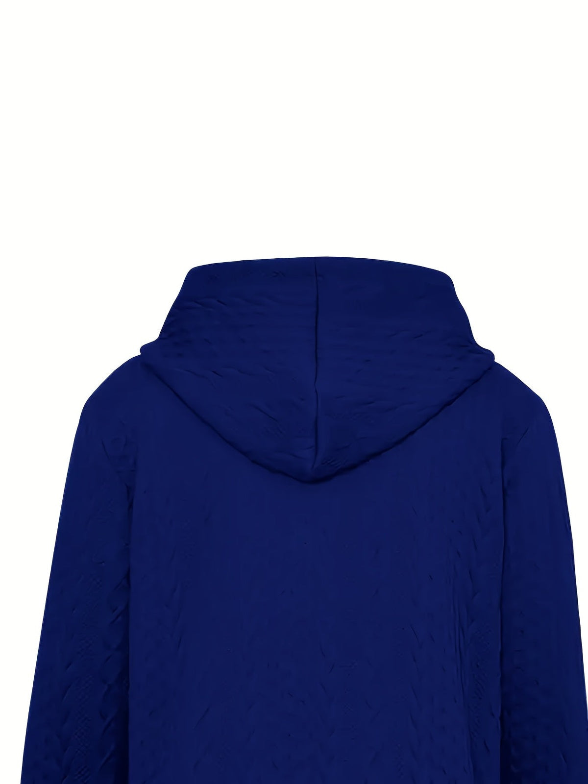 Capuchon van de koningsblauwe hoodie van achteren | Boutique Moda