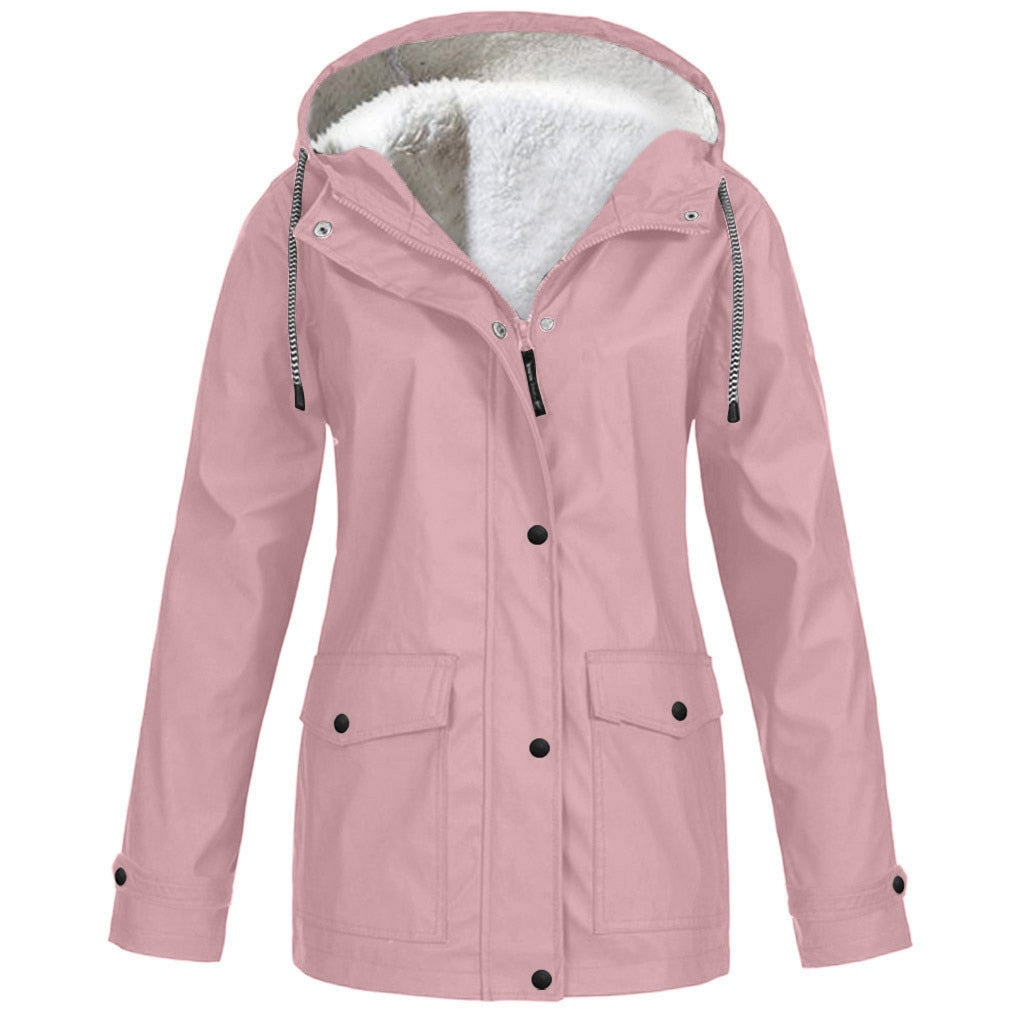 Regenjas Dames | Waterdicht | Winddicht | Zachte Voering-Boutique Moda
