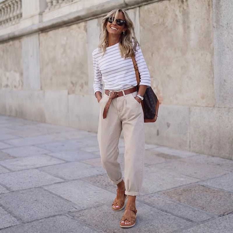 Bruin orthopedische sandalen - lifestyle