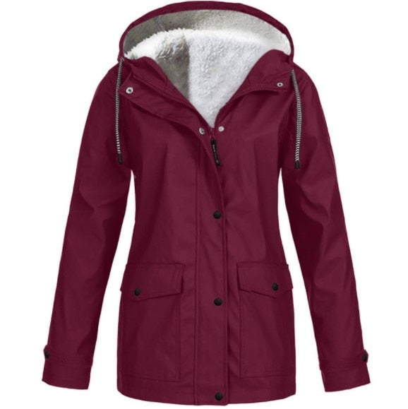 Regenjas Dames | Waterdicht | Winddicht | Zachte Voering-Boutique Moda