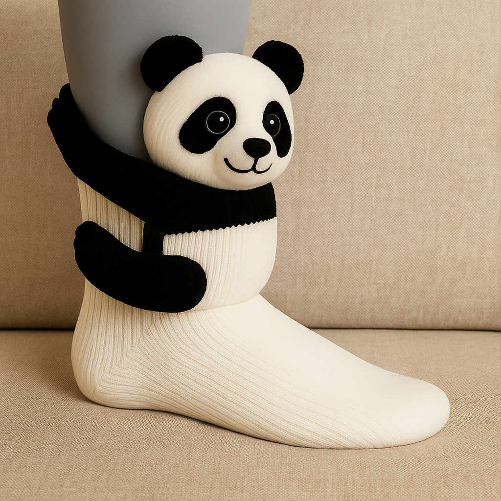 3D dierensokken | pluche huissokken | antislipzool-Boutique Moda