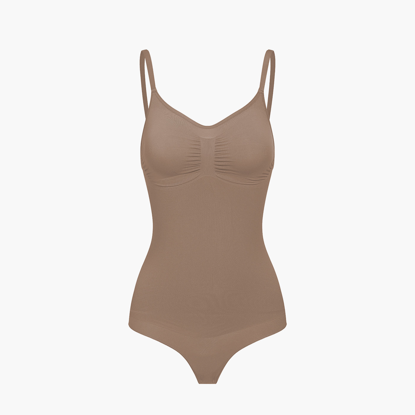 Body gainant en tissu extensible | Body correcteur sans coutures | Contrôle du ventre