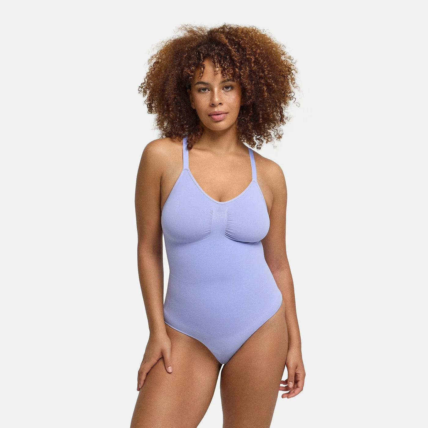 Body gainant en tissu extensible | Body correcteur sans coutures | Contrôle du ventre