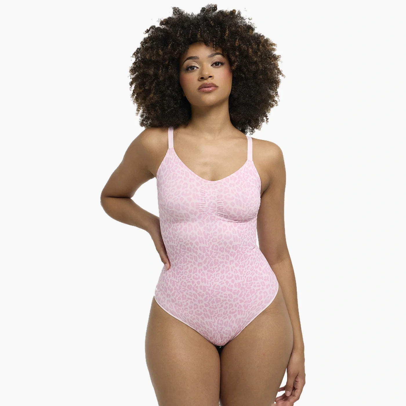 Body gainant en tissu extensible | Body correcteur sans coutures | Contrôle du ventre