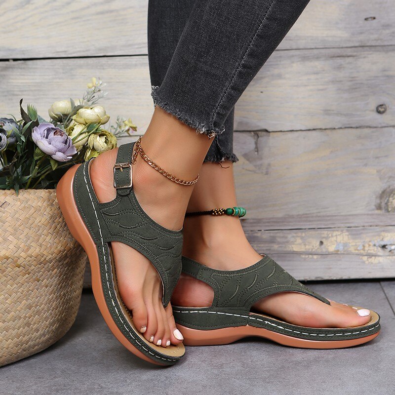 Alma Sandalen | Damessandalen met ergonomisch voetbed-Boutique Moda
