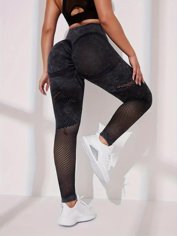 Althea Trainingslegging | Dames sportlegging met hoge taille-Boutique Moda