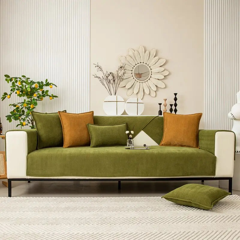 Antislip Sofahoesje – Wasbaar Bankhoes in Chenille-Boutique Moda