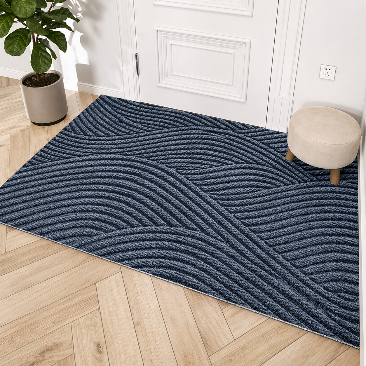 Antislip deurmat | vuilvangend reliëf | binnen en buiten-Boutique Moda