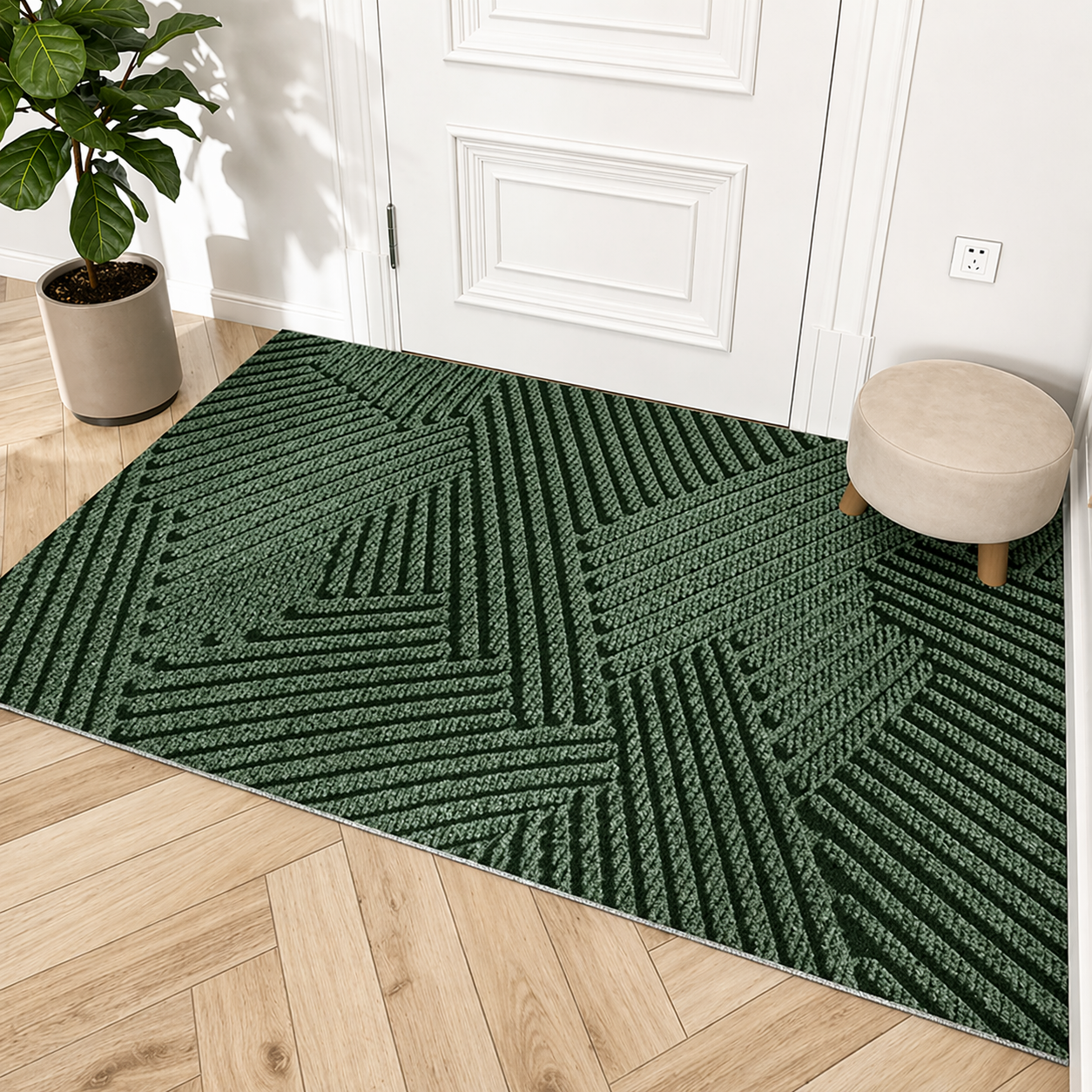 Antislip deurmat | vuilvangend reliëf | binnen en buiten-Boutique Moda