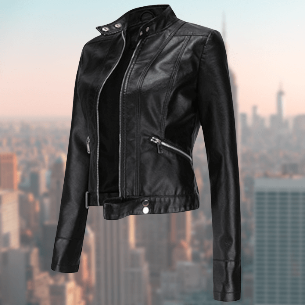Aurora Jas | De stijlvolle en unieke leren jas-Boutique Moda
