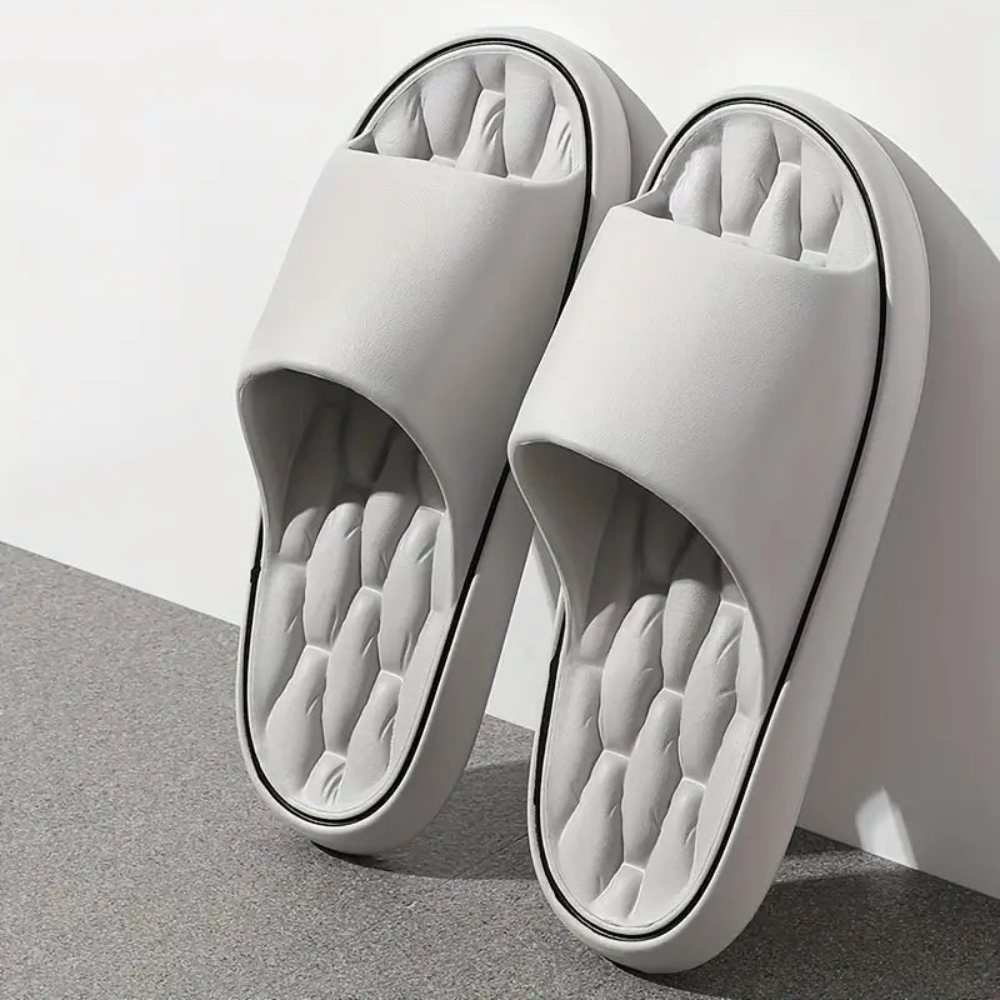 Badslippers | wolkzacht voetbed | antislipzool-Boutique Moda