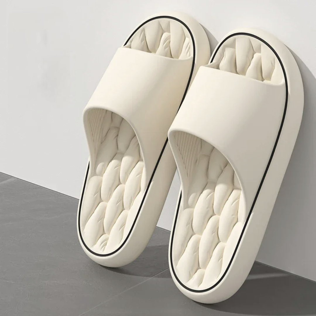 Badslippers | wolkzacht voetbed | antislipzool-Boutique Moda