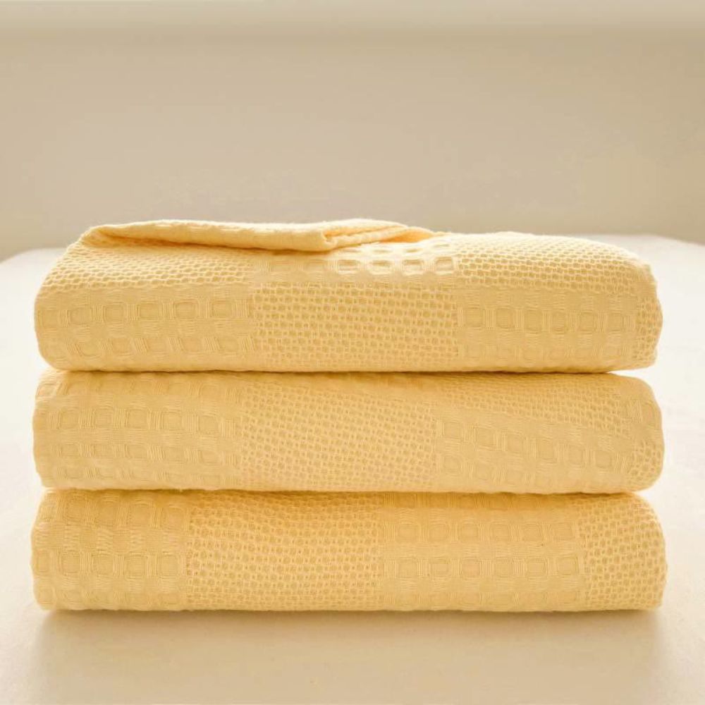 Beddengoed - Groot - Katoen - Wafeldeken - Bankkleden-Boutique Moda