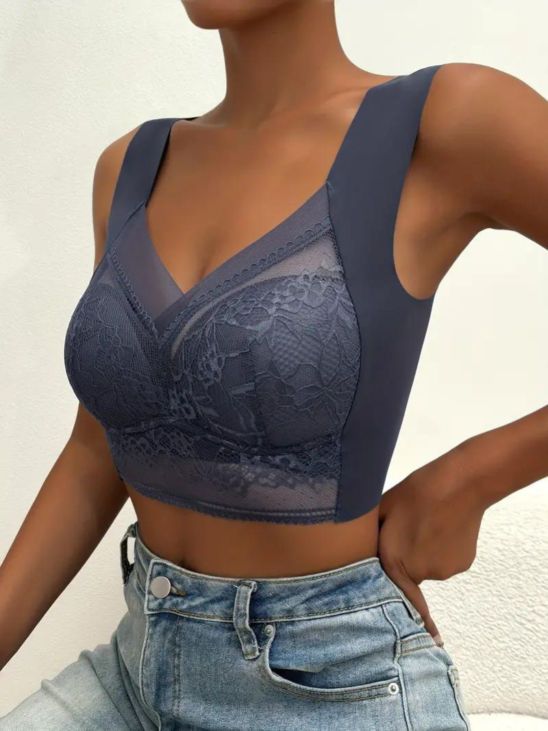 Beha Set, Kant, Push Up, Draadloze Beha, Lingerie-Boutique Moda