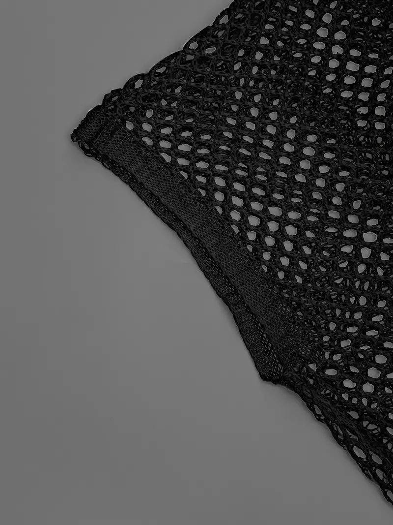 Bikini cover-up - Open voorkant - Gehaakt - strandgewaad - Strandkleding-Boutique Moda