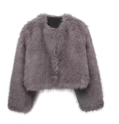 Bontjas | Warm | Kort | Bontjas | Winterjassen en jacks voor vrouwen-Boutique Moda