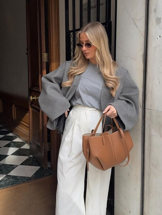 Boodschappentas - Groot - Kunstleer - Schoudertas - Draagtas-Boutique Moda