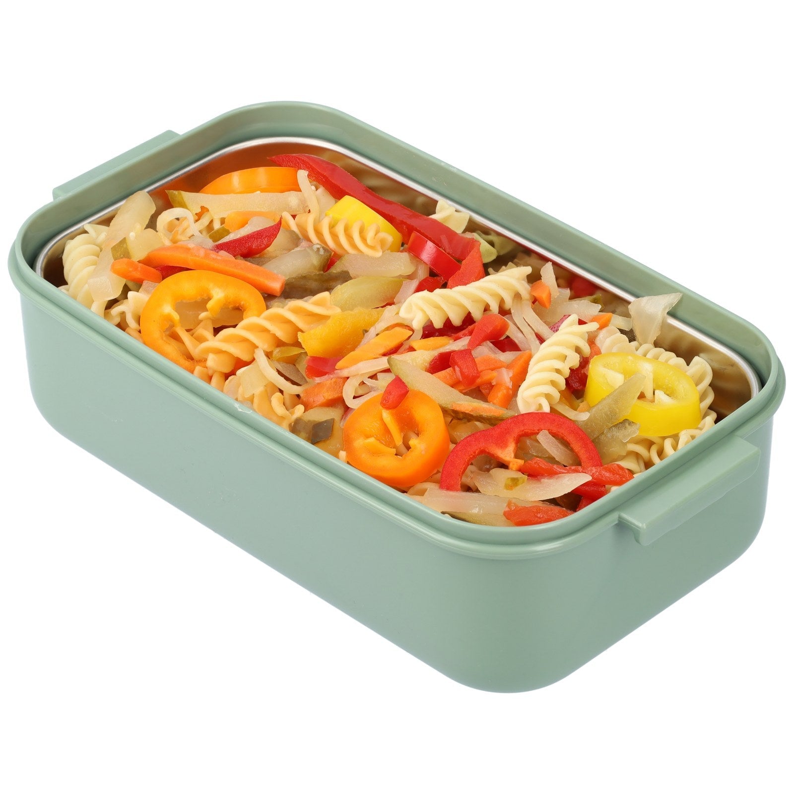 Broodtrommel met Soepbeker | Lunchbox 2 Lagen en Bestek-Boutique Moda