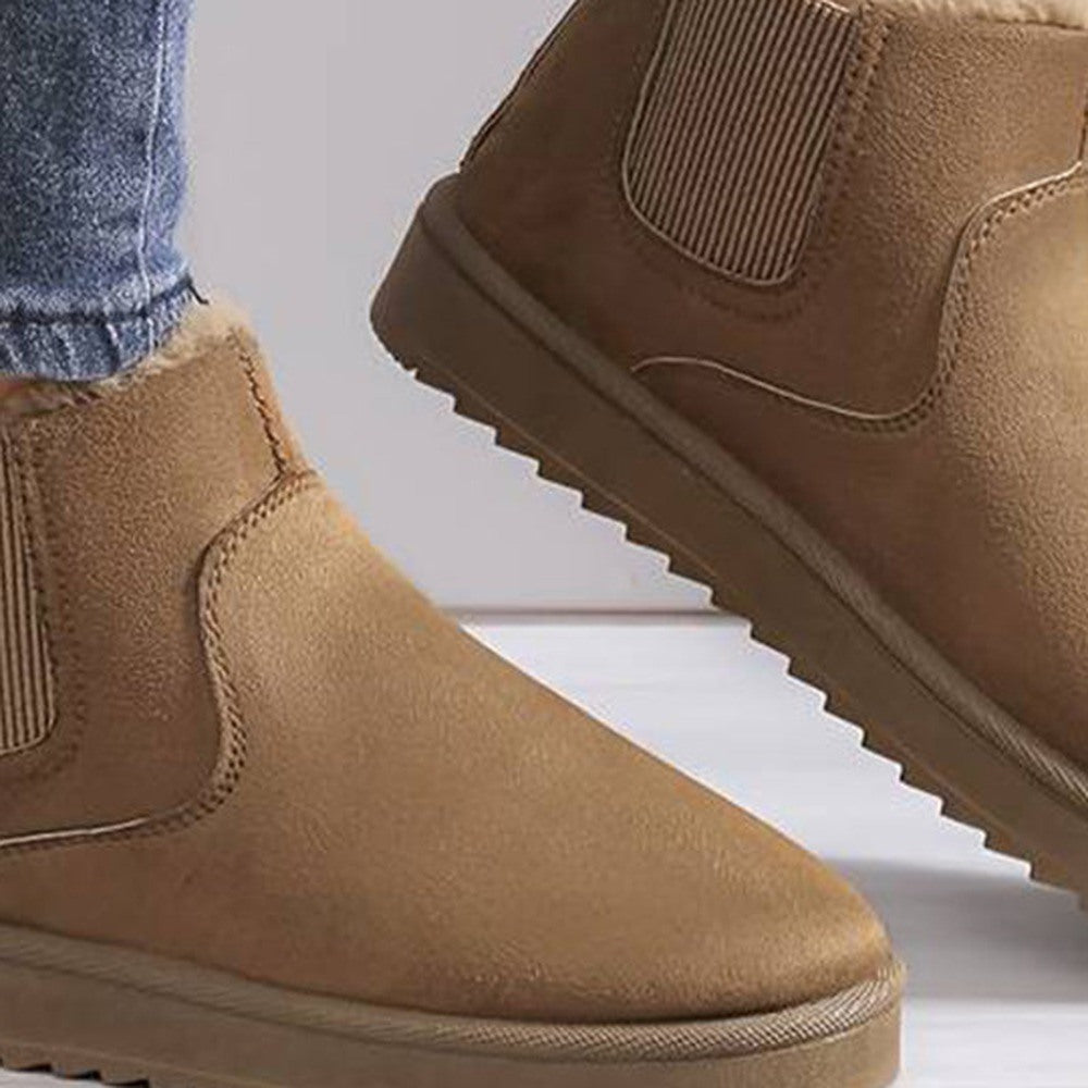 Winterschoenen, close-up