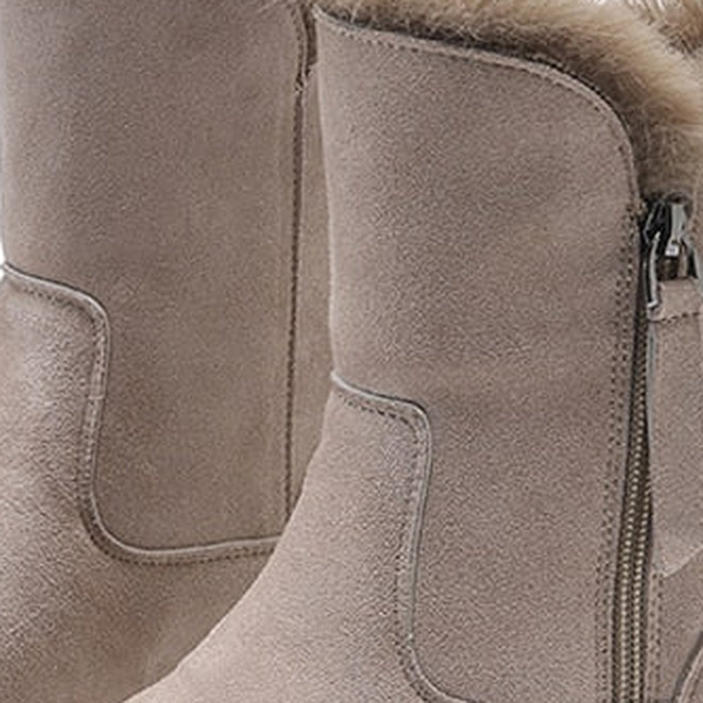 Winterlaarzen, close-up