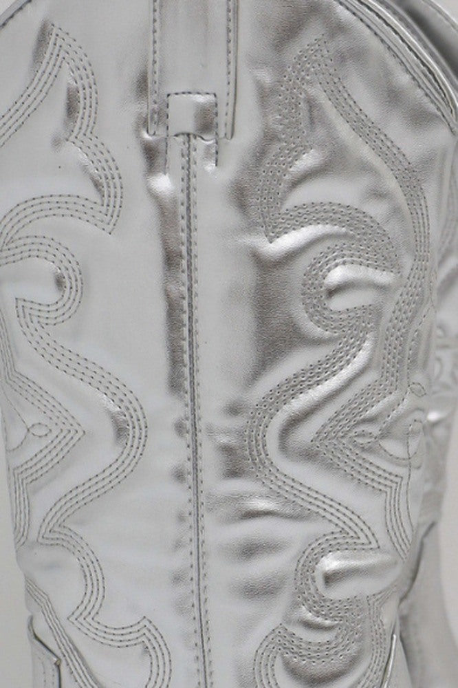 Cowboylaarzen, close-up