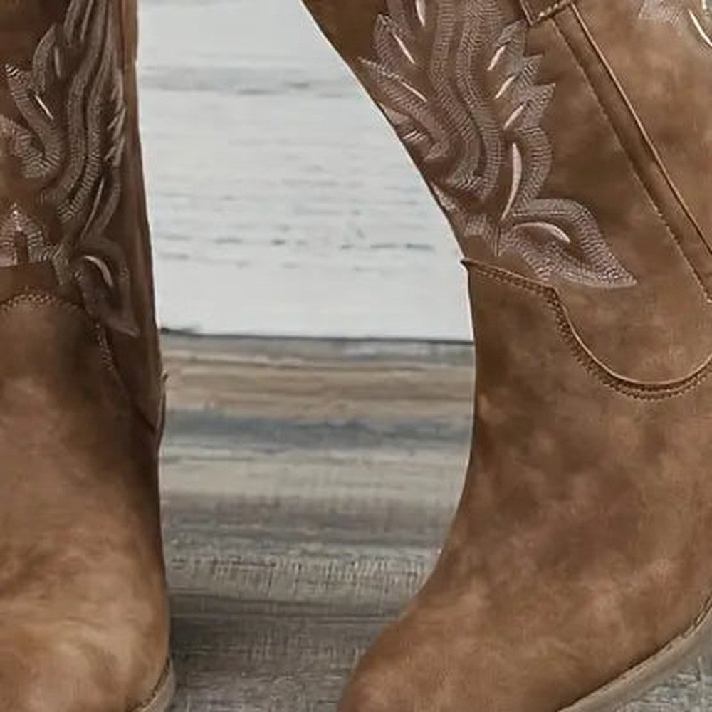 Cowboylaarzen, close-up