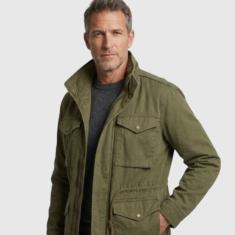 Cargo Jas - Koord - Parka - Legerjas - Herenjas-Boutique Moda