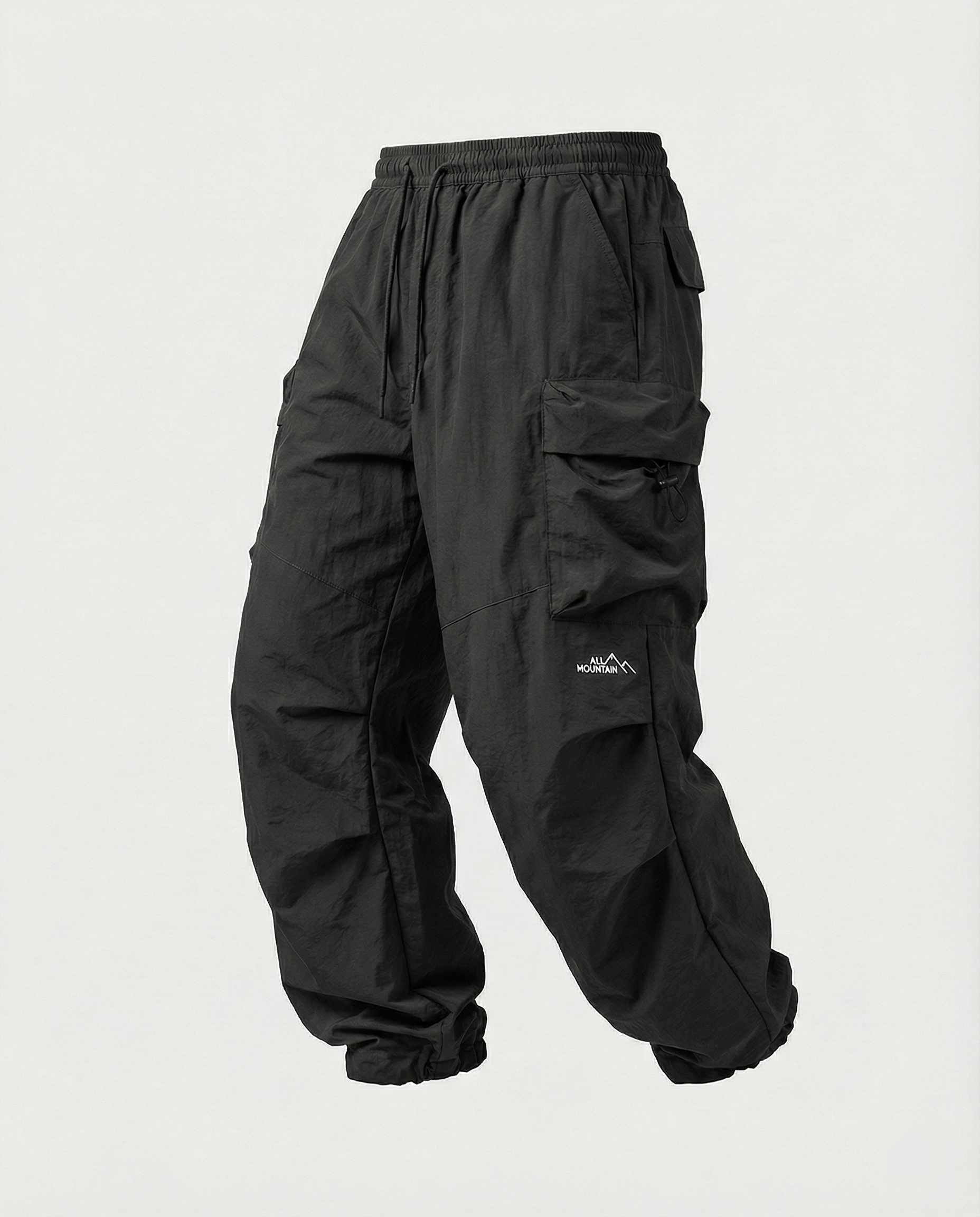 Cargo-broek - Elastische taille - Wijd model - Outdoorbroek - Herenbroek-Boutique Moda