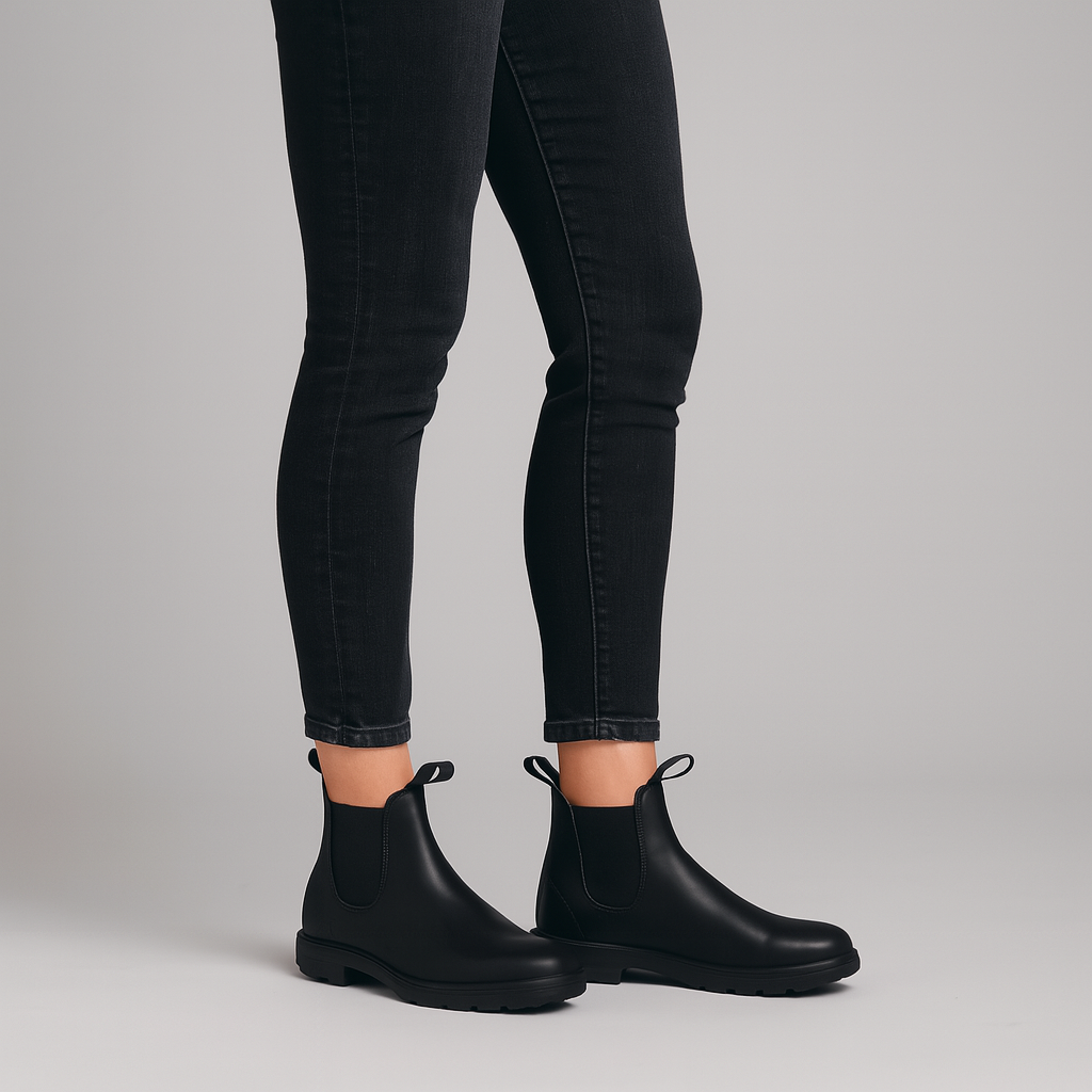 Chelsea-laarzen - Slip-on enkellaarzen voor dames-Boutique Moda