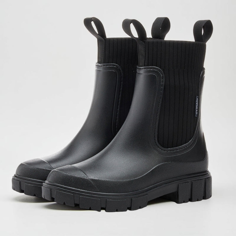Chelsea regenlaarzen dames | waterdicht | grove profielzool-Boutique Moda