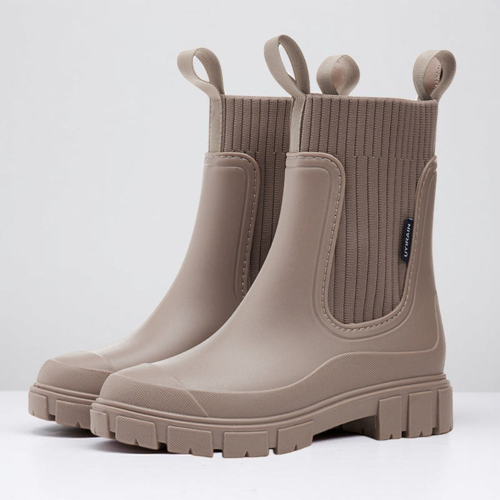 Chelsea regenlaarzen dames | waterdicht | grove profielzool-Boutique Moda