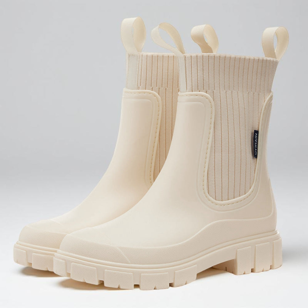 Chelsea regenlaarzen dames | waterdicht | grove profielzool-Boutique Moda