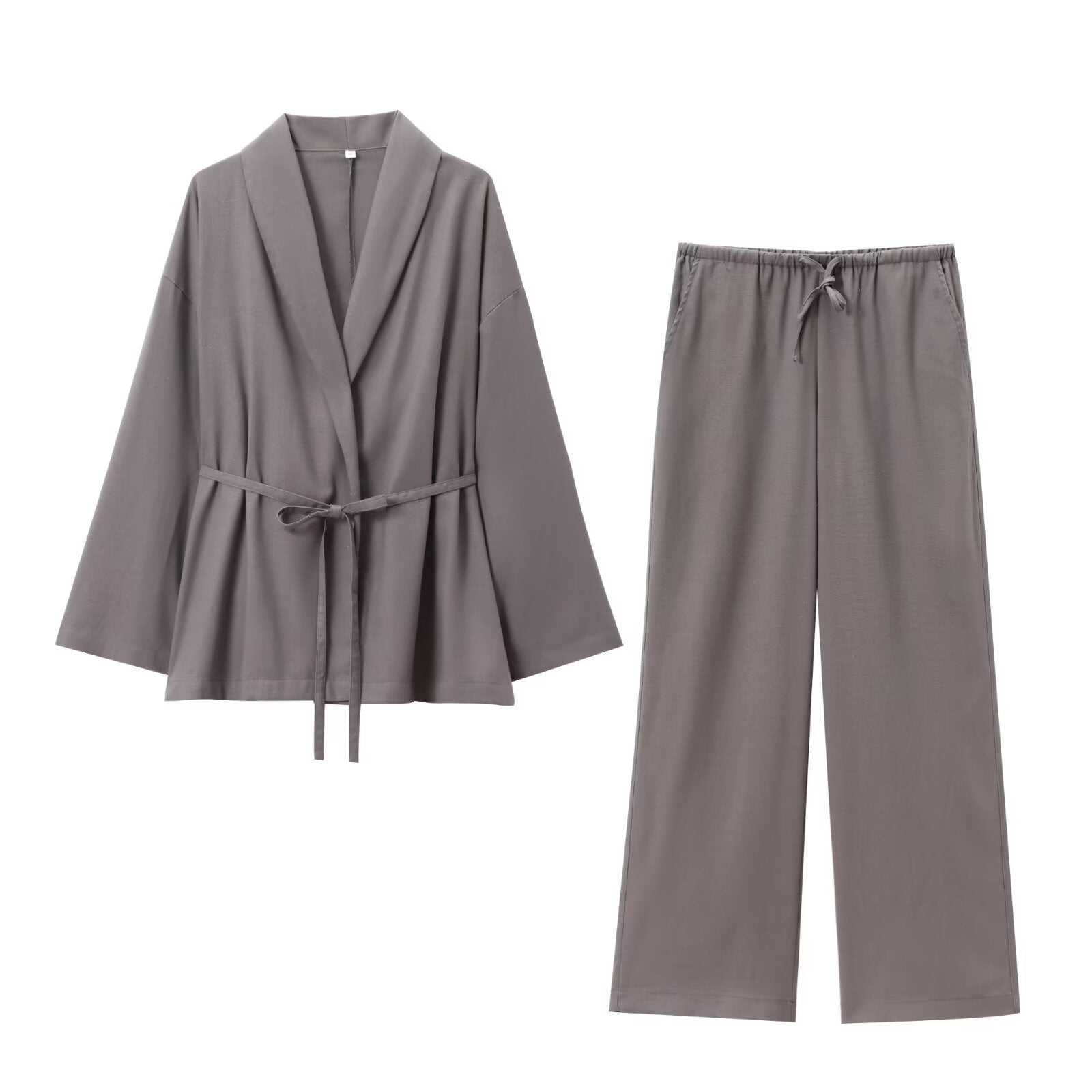 Co-Ord Set - Oversized blazer en wijde broek voor dames-Boutique Moda