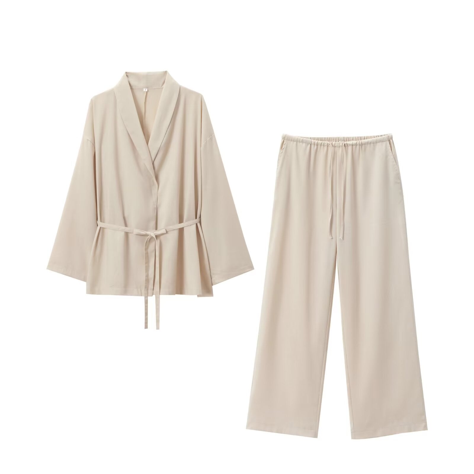 Co-Ord Set - Oversized blazer en wijde broek voor dames-Boutique Moda