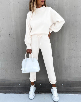 Co-Ord Set - Vrouwensweater en -broek Tweedelige Loungewear Set-Boutique Moda