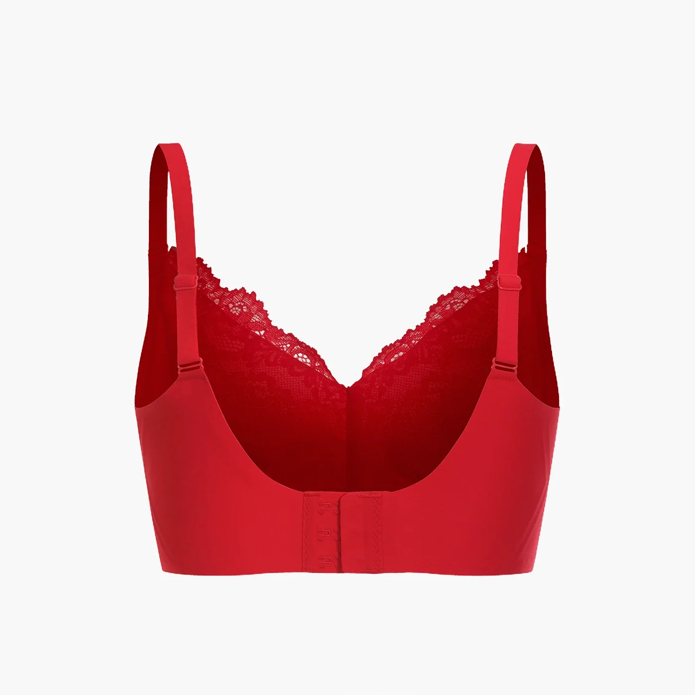 Comfort Lace BH | Beugelloze Push-Up Bralette | V-Hals Dames BH-Boutique Moda