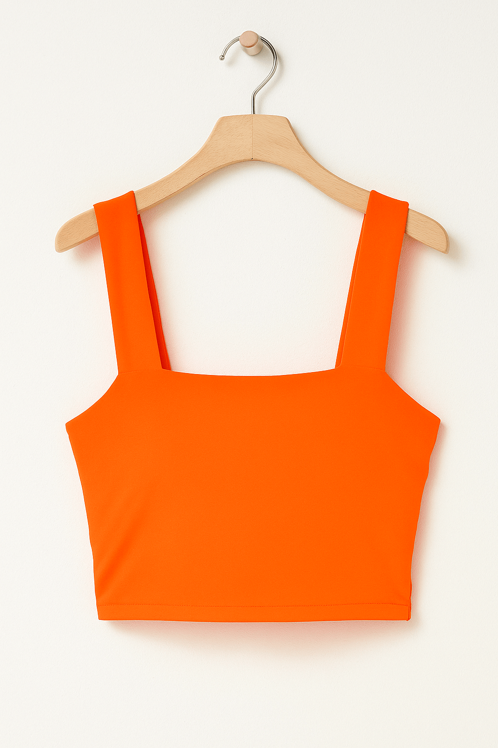 Crop Top - Mouwloze top met vierkante hals voor dames-Boutique Moda