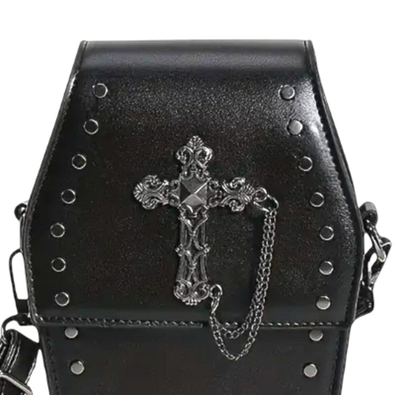 Kist Tas | Klein | Crossbody | Gotische Tas | Halloweentas-Boutique Moda