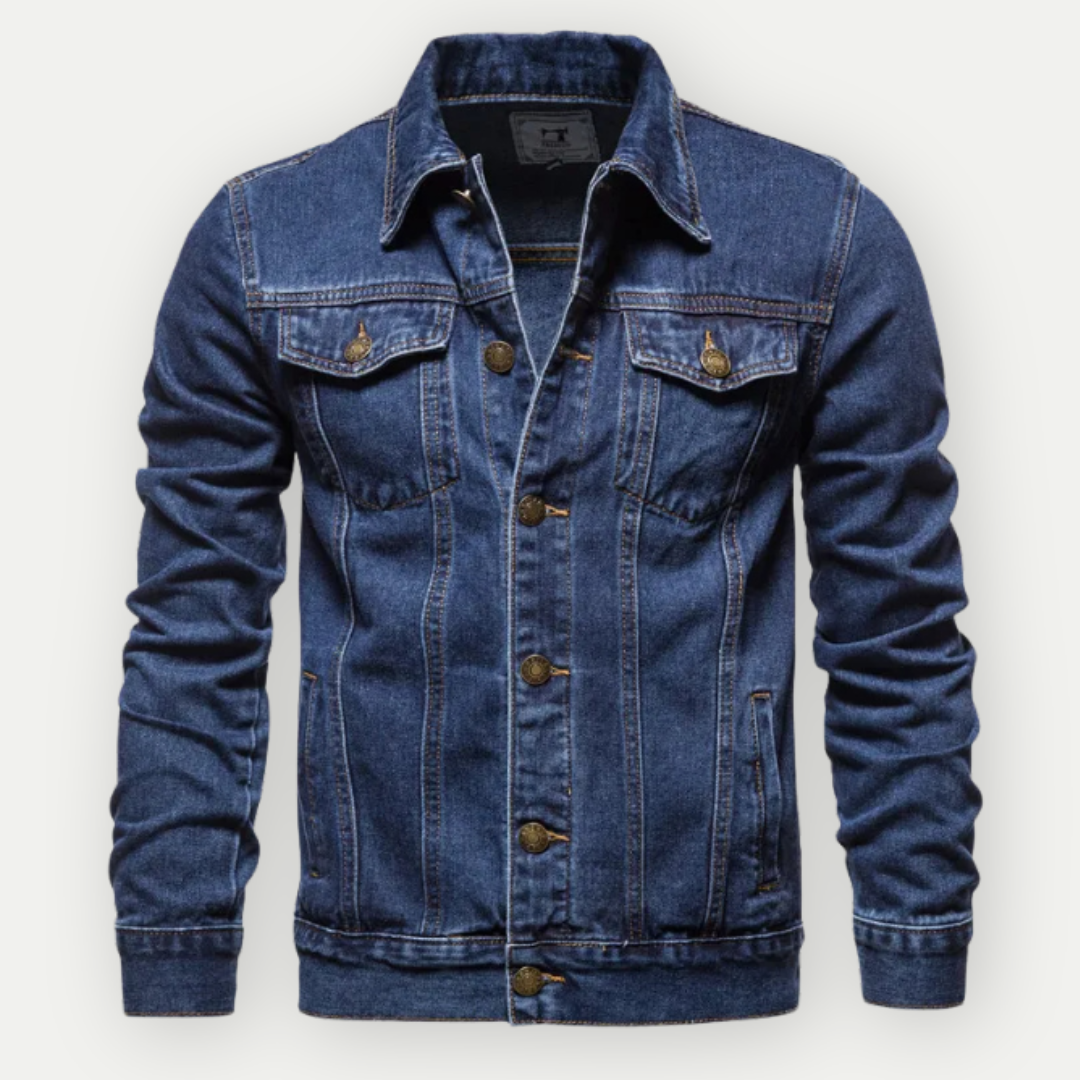 Denim jack - Klassiek - Regular Fit - Jean jack - Heren denim jack-Boutique Moda