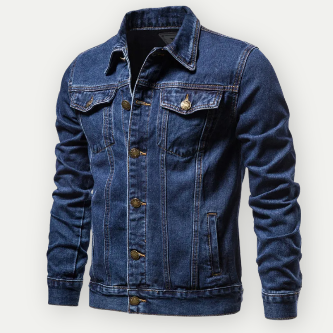 Denim jack - Klassiek - Regular Fit - Jean jack - Heren denim jack-Boutique Moda