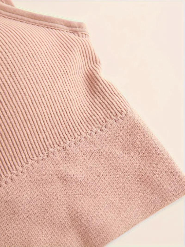 Diantha Beha Set | 3-Delige Geribbelde Draadloze Bralette Set-Boutique Moda