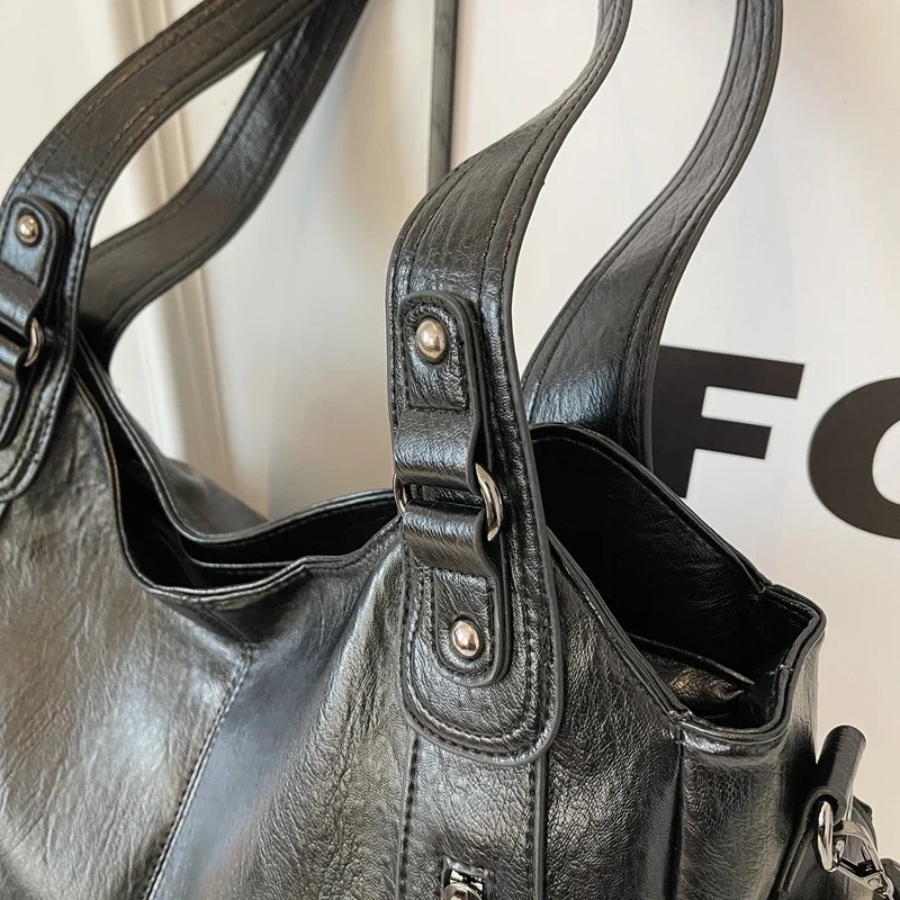 Draagtas - Veganistisch leer - Voor elke dag - Kunstleren tas - Schoudertas-Boutique Moda