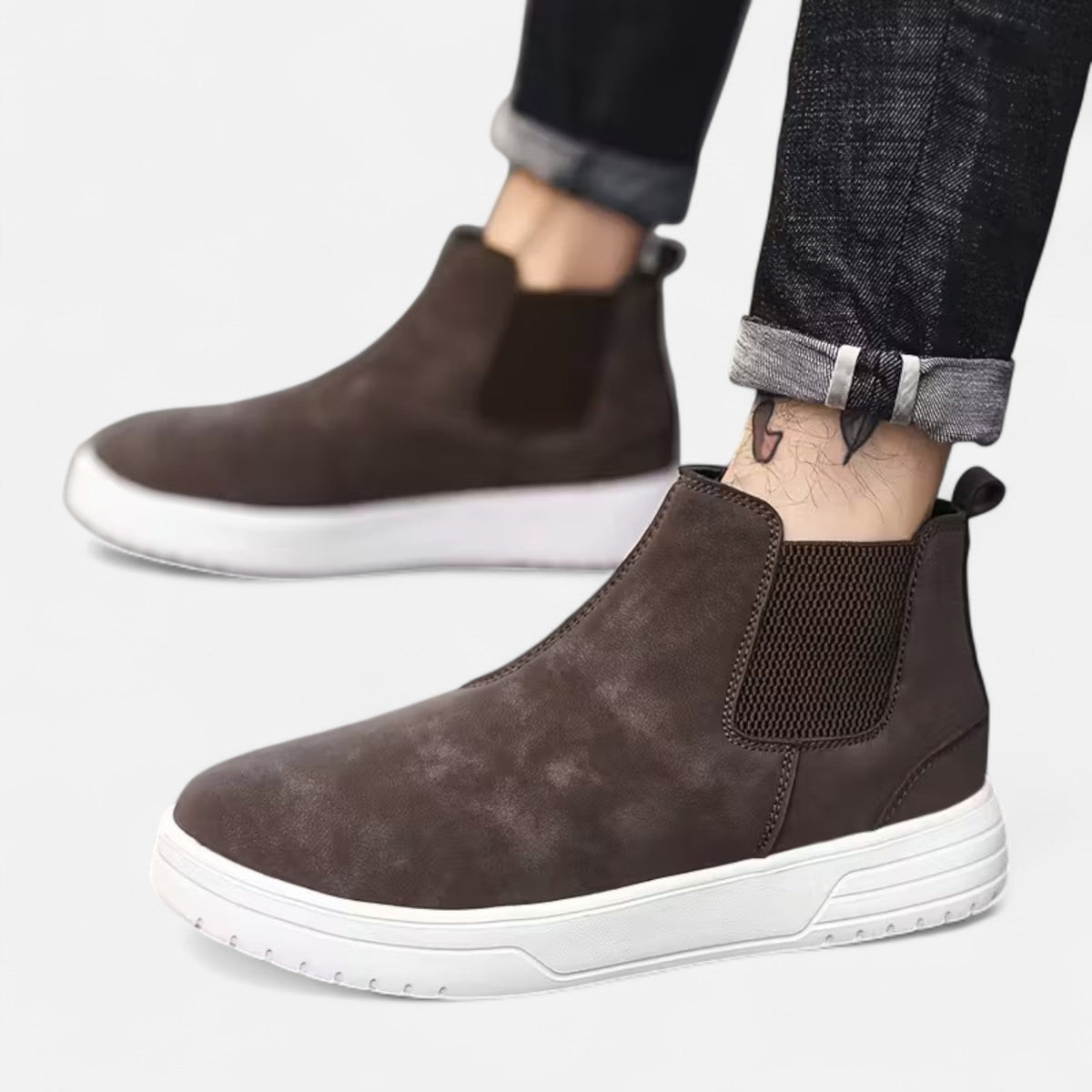 Enkellaarzen | Casual | Antislipzool | Slip-On Laarzen | Herenlaarzen
