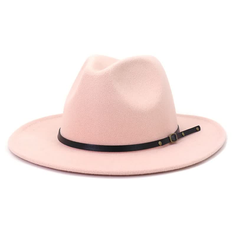 Fedora hoed - Klassieke dameshoed in vintage stijl met rand-Boutique Moda