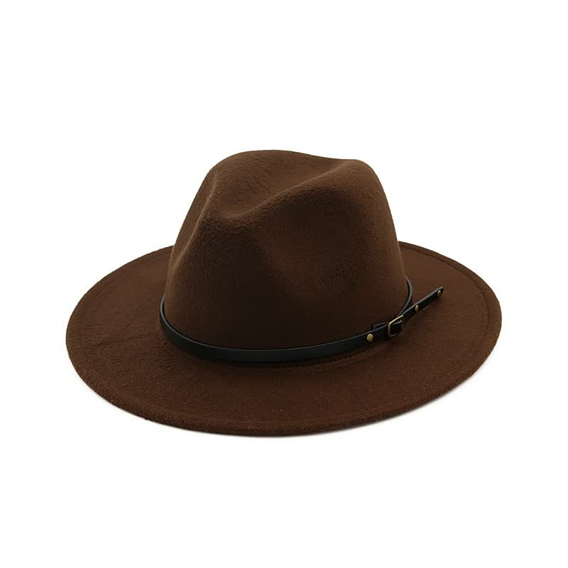 Fedora hoed - Klassieke dameshoed in vintage stijl met rand-Boutique Moda