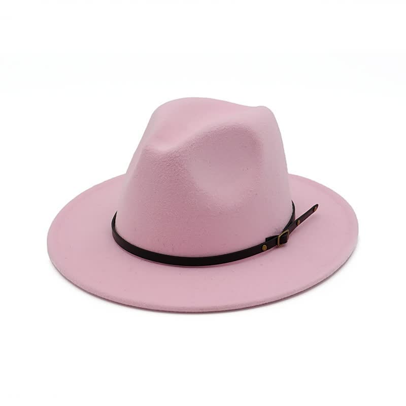 Fedora hoed - Klassieke dameshoed in vintage stijl met rand-Boutique Moda