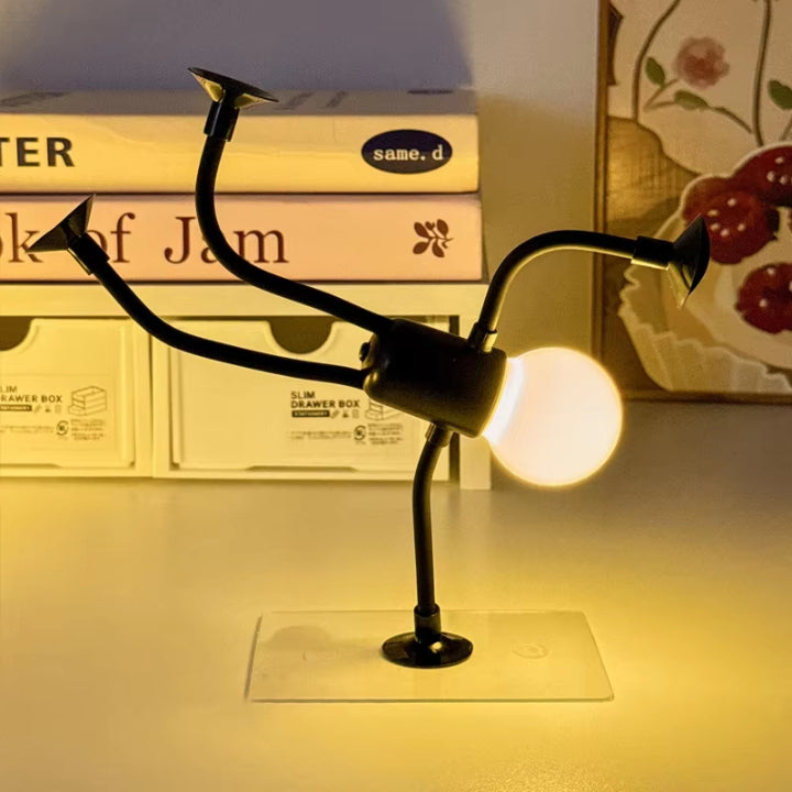 Flexibele LED-Poppetjeslamp – Sfeerverlichting voor Thuis-Boutique Moda