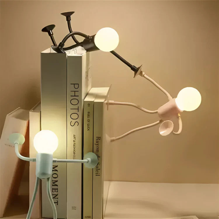 Flexibele LED-Poppetjeslamp – Sfeerverlichting voor Thuis-Boutique Moda