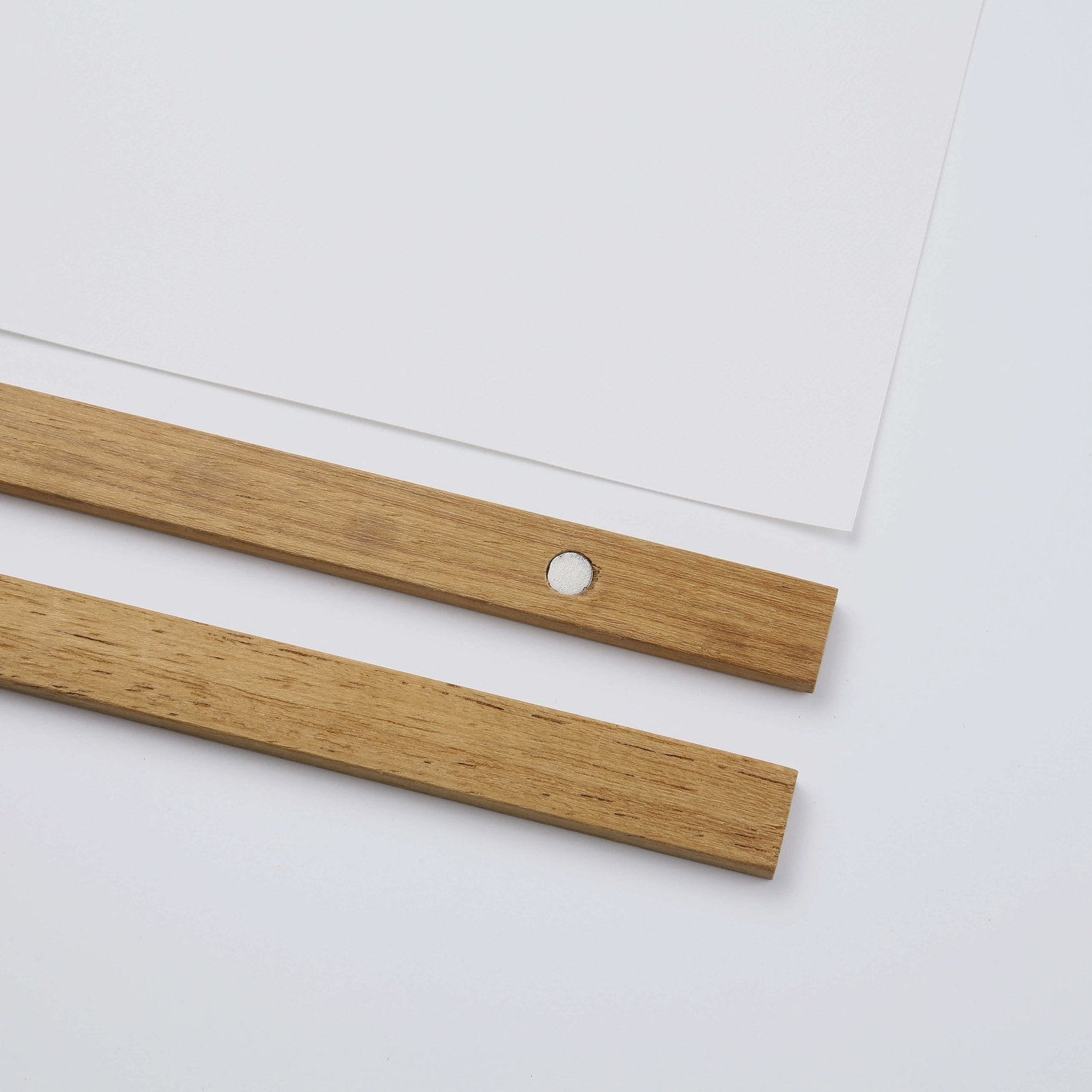Fotolijst | Magnetisch Teakhout | Poster Ophangen Zonder Boren-Boutique Moda
